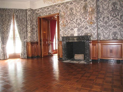 Dimostrazione di parquet antico