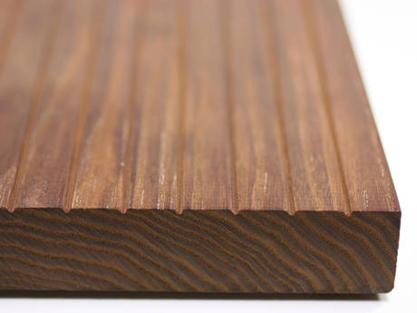 esempio di legno resistente lavorato con procedimento NATwood